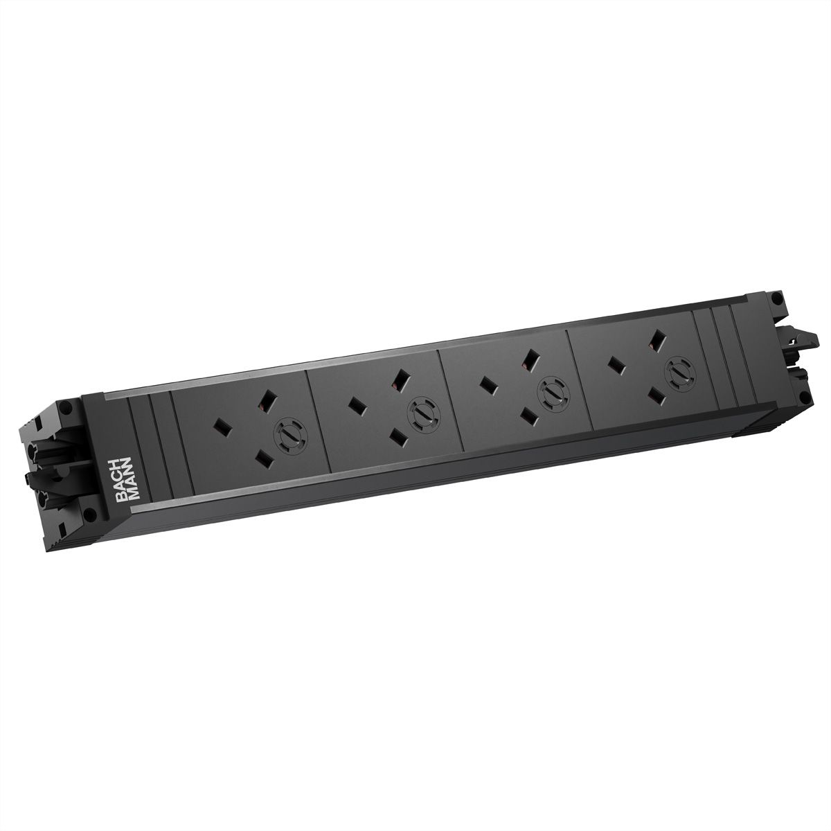 BACHMANN STEP BASE 4xUK 45° 3,15A GST18, schwarz