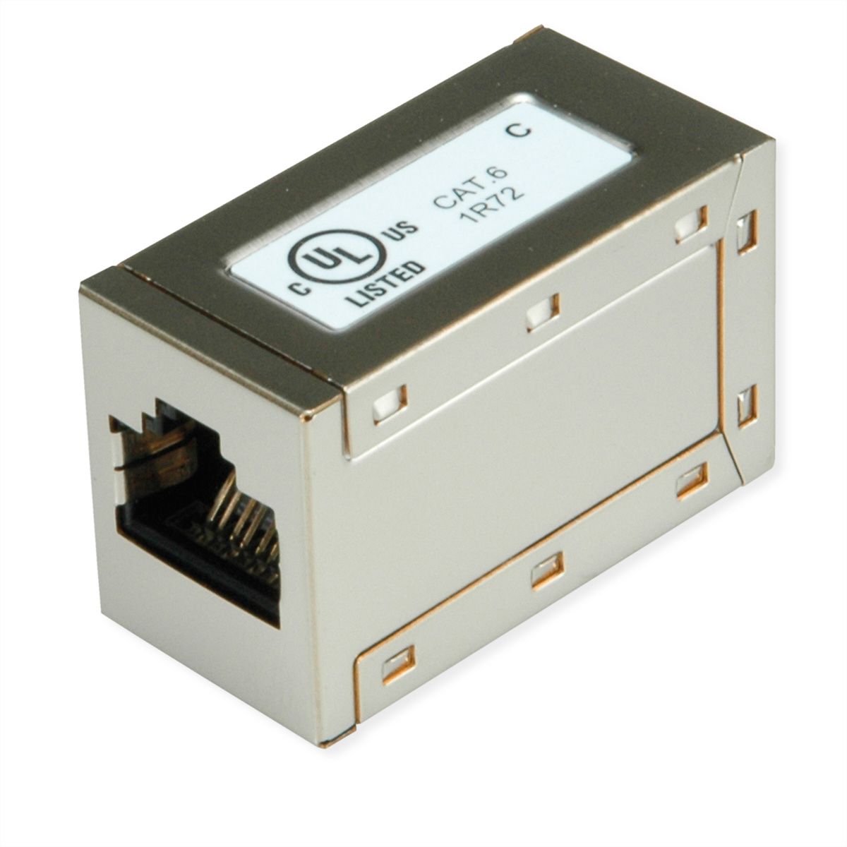 ROLINE RJ-45 Kupplungen geschirmt, Cat.6 (Class E), 25er Pack