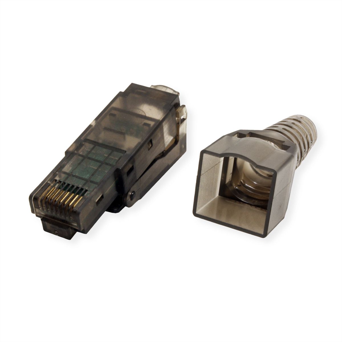VALUE feldkonfektionierbarer RJ-45 Stecker Cat.6A (Class EA), UTP