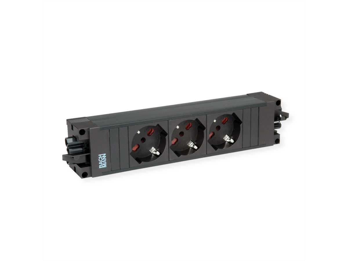 BACHMANN STEP BASE 3xP40 GST18, schwarz