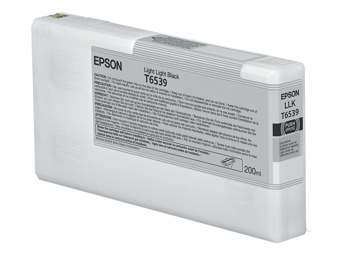 Epson T6539 Light Light Black-Tintenpatrone (200 ml)