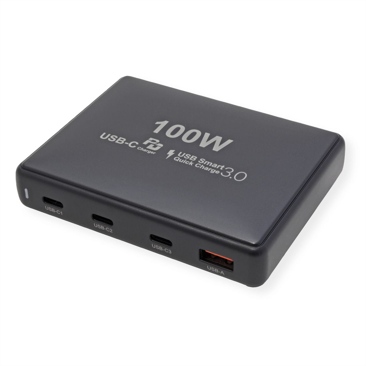VALUE USB Charger, 4 Port (1x USB-A, 3x USB-C), max. 100W