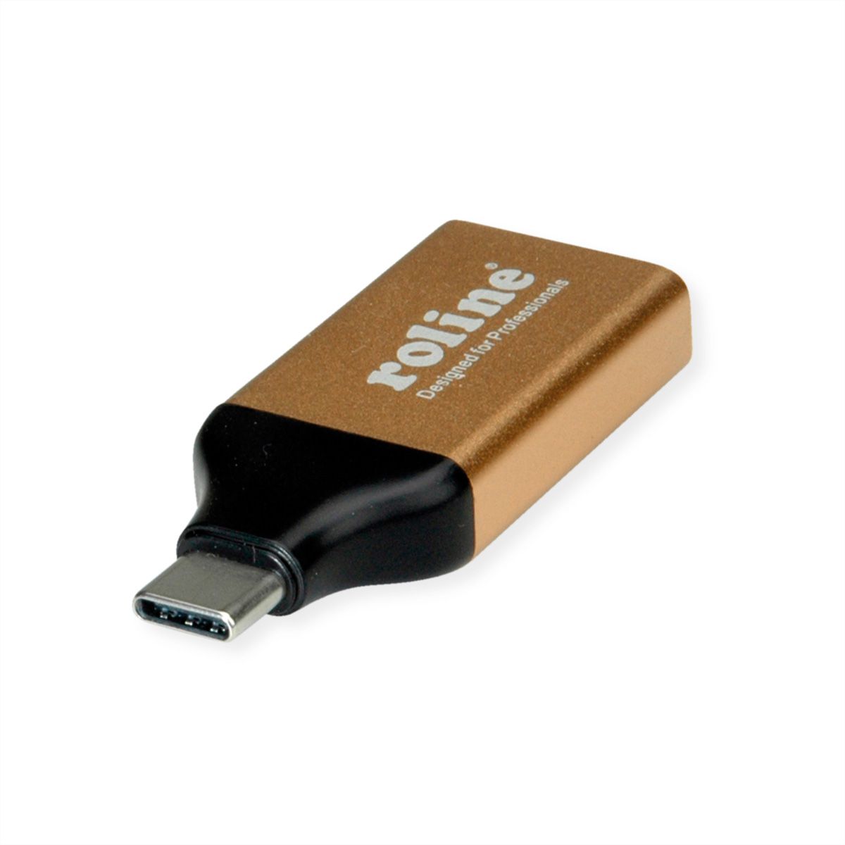 ROLINE GOLD Display Adapter USB Typ C - DisplayPort v1.2
