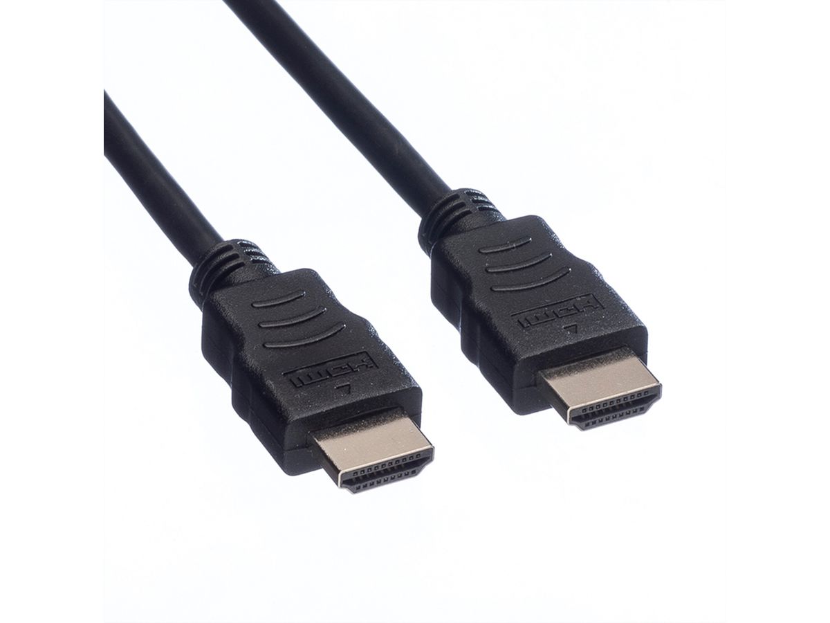 VALUE HDMI High Speed Kabel mit Ethernet, schwarz, 1,5 m