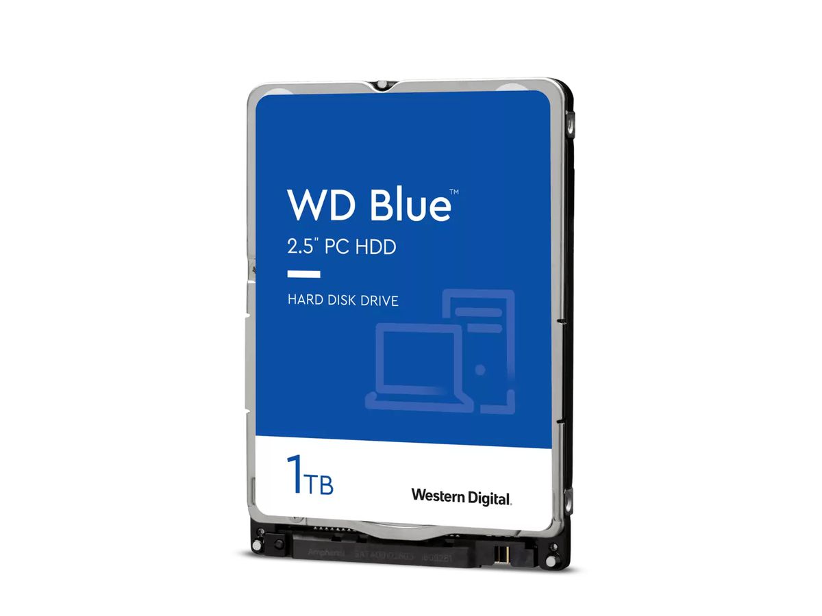 Western Digital Blue Interne Festplatte 1 TB 5400 RPM 128 MB 2.5" Serial ATA III