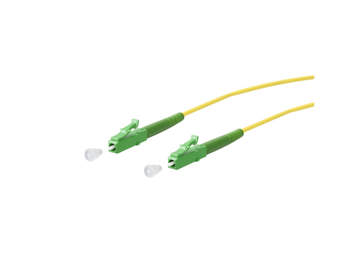 METZ CONNECT OpDAT Patchkabel, LC-S APC/LC-S APC OS2, 0,5 m