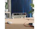 BACHMANN DESK2 2xCH 90° 1xUSB C/C 45W, L=0,2m INOX