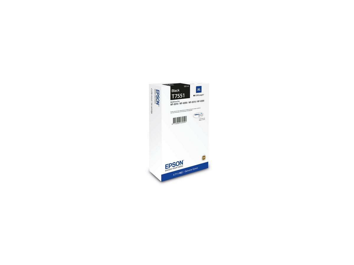 Epson C13T75514N Druckerpatrone 1 Stück(e) Original Hohe (XL-) Ausbeute Schwarz