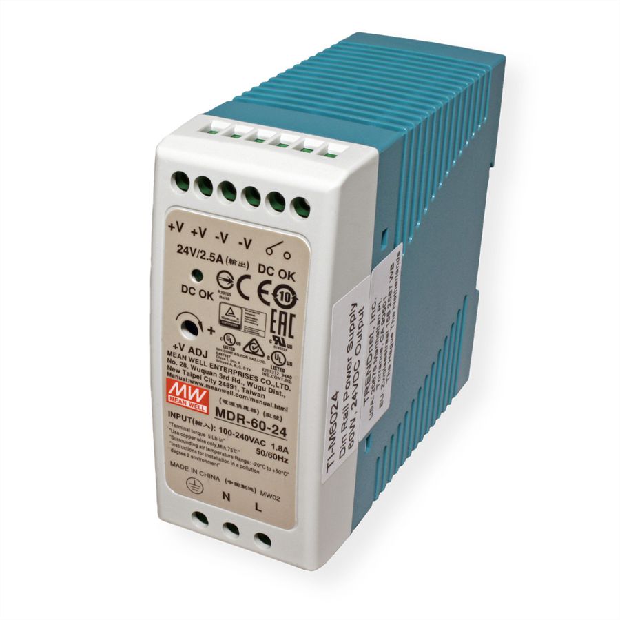 TRENDnet TI-M6024 industrielles DIN-Rail-Netzteil