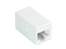 ROLINE RJ-45 Kupplung ungeschirmt, Cat.6A (Class EA), weiß