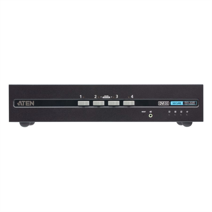 ATEN CS1144D4 4-Port USB DVI Dual Display Secure KVM Switch