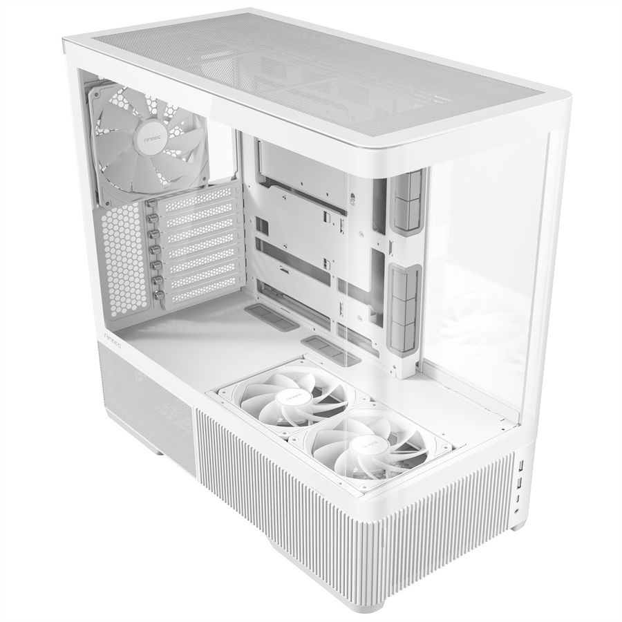 ANTEC Constellation C6 Curve Air White PC Gehäuse ATX Midi Tower, weiß