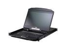 ATEN CL3716NX GB 16-Port USB HDMI LCD KVM Konsole, UK-Layout