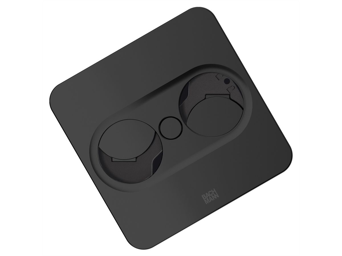 BACHMANN TWIST2 2xCH T23 2,0m AEH, T23 RAL9005 30GE eckig