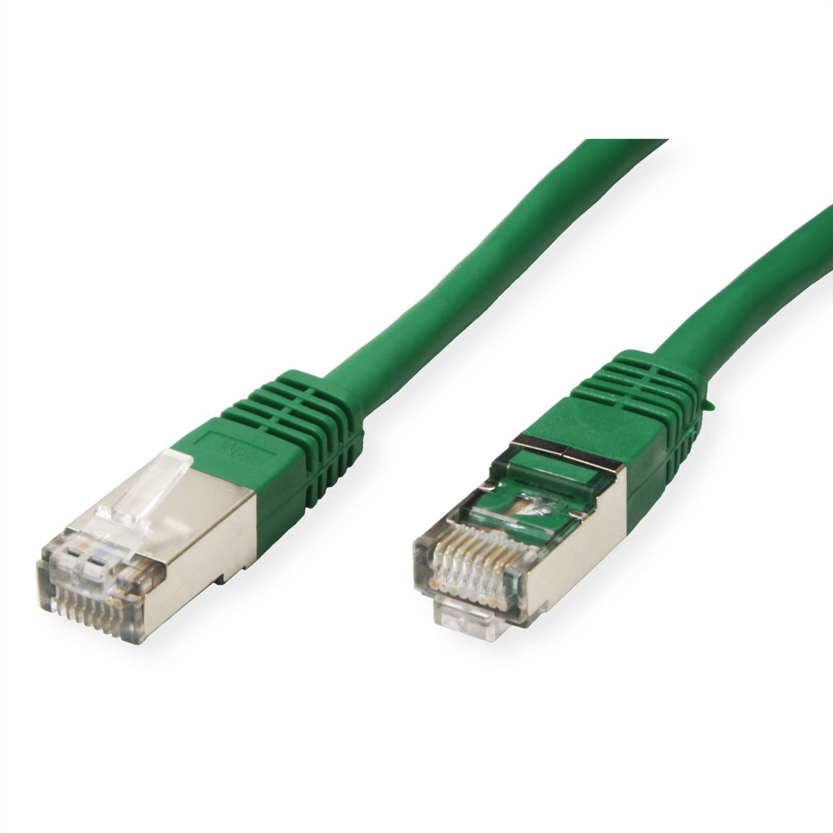 VALUE Patchkabel Cat.6 (Class E) S/FTP (PiMF), grün, 7 m