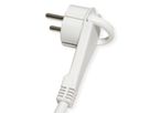ROLINE 4-fach Steckdosenleiste mit Schalter, rund, UTE Version, USB-Charger A+C, blau, 1,5 m