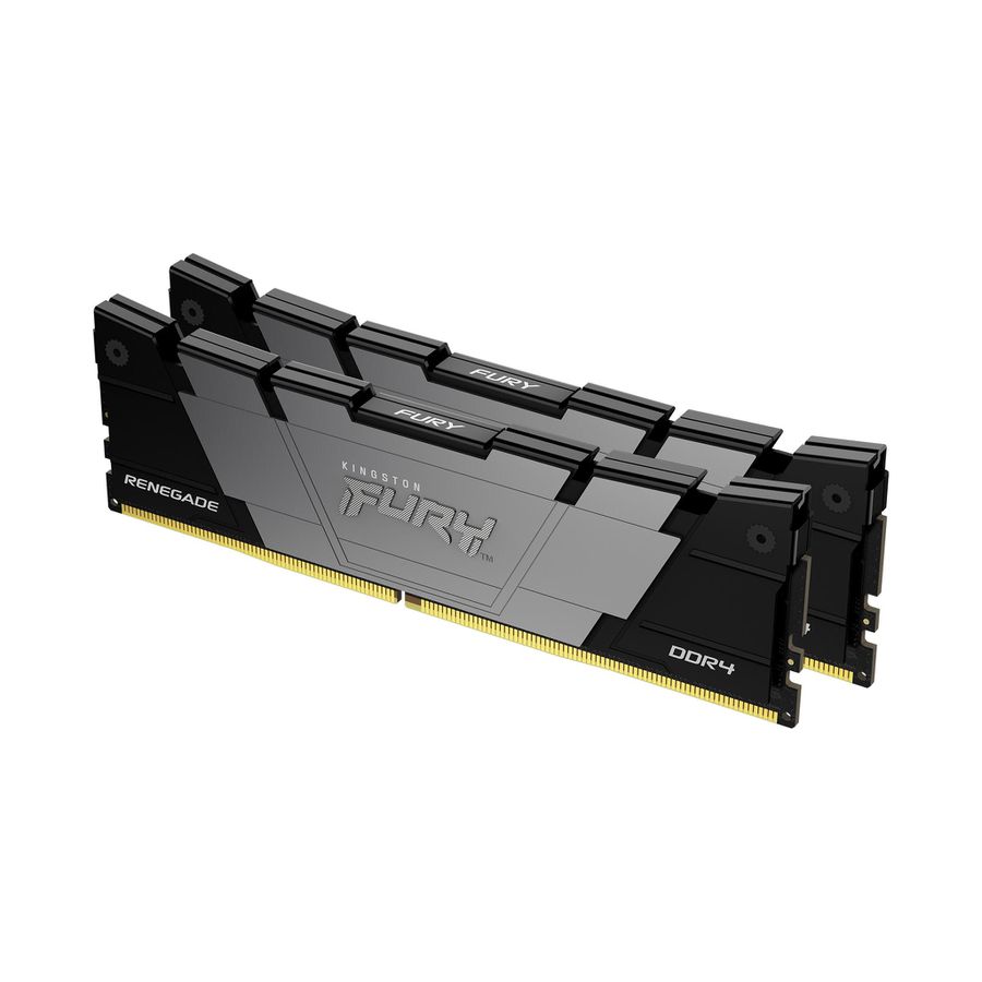 Kingston Technology FURY 32GB 3600MT/s DDR4 CL16 DIMM (2er-Kit) 1Gx8 Renegade Black
