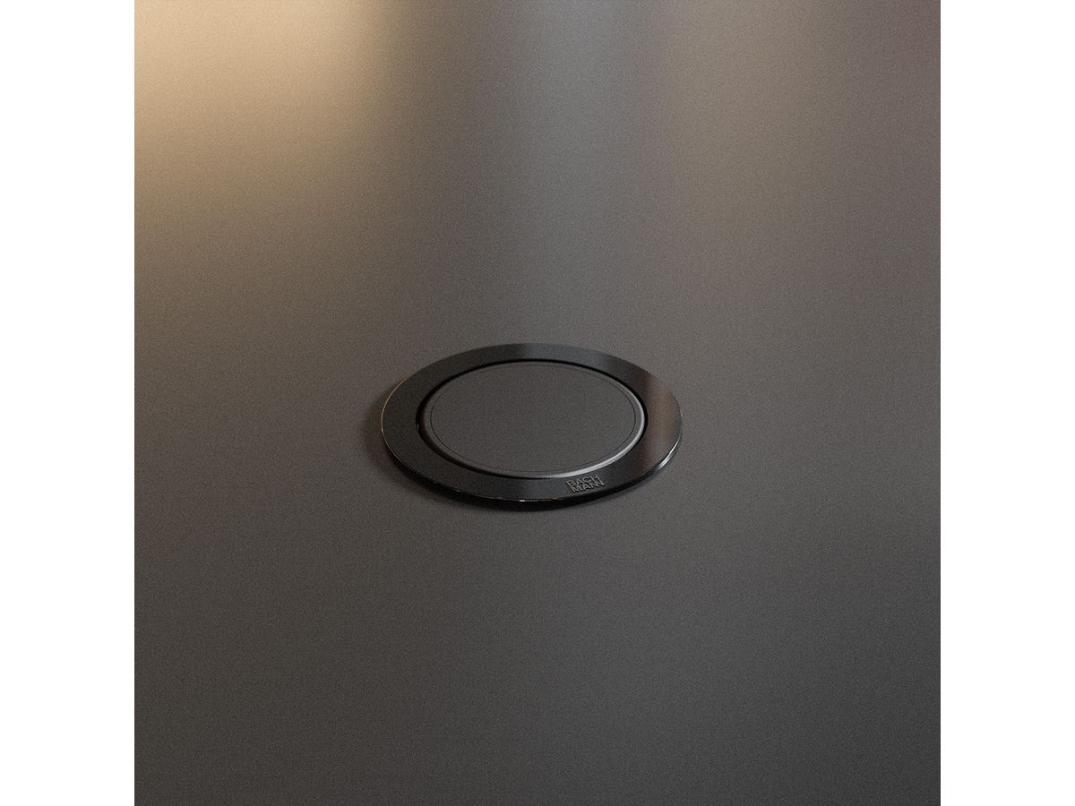 BACHMANN ELEVATOR2 1xUK, 1xUSB C/C 45W RAL9005 0,5m ISV