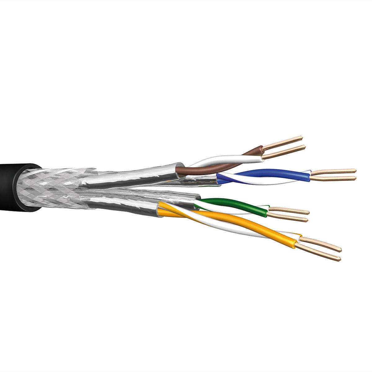 DRAKA UC900PE SS23 S/FTP AWG 23, schwarz, 500 m