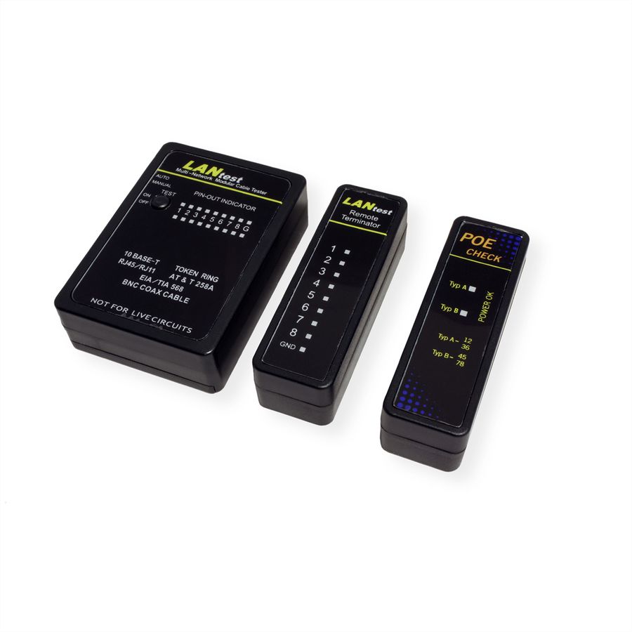 VALUE LANtest Multi-Network Kabel- & PoE-Tester