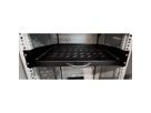 VALUE 19"-Fachboden ausziehbar, 2 HE, 404 x 350 mm, 30 kg Traglast