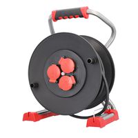 BACHMANN Profi-Kabeltrommel 3xCEE7/3 H07RN-F 3G1,5mm² 40,0m CEE7/7