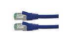 ROLINE RM Patchkabel Kat.6A S/FTP (PiMF), blau, 10 m