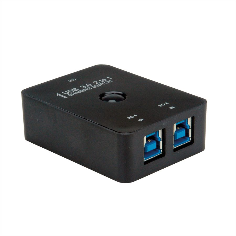 VALUE Manueller USB 3.2 Gen 1 Switch, 2 Ports