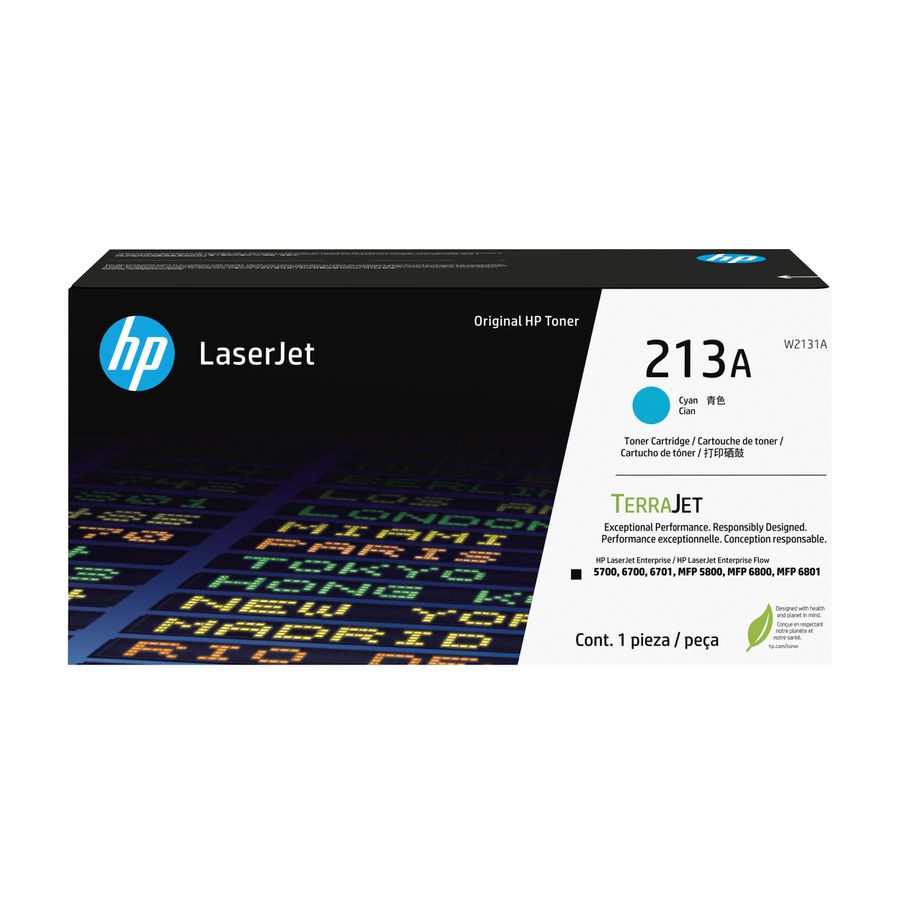 HP 213A Cyan Original LaserJet-Tonerkartusche