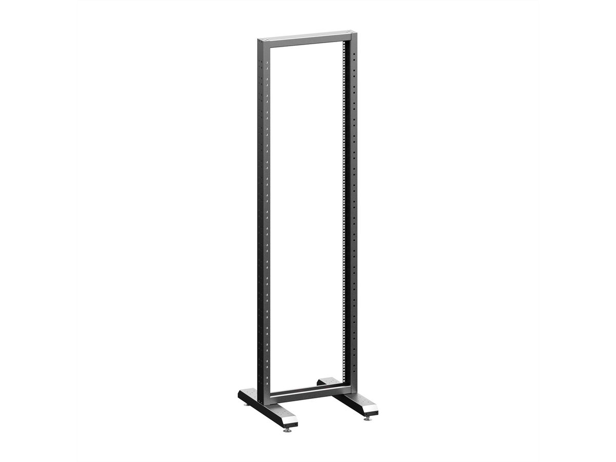 CONTEG RS-P Standfuß für 19"-Profilrahmen schwarz