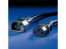 VALUE Apparate-Verbindungskabel, IEC 320 C14 - C13, schwarz, 3 m