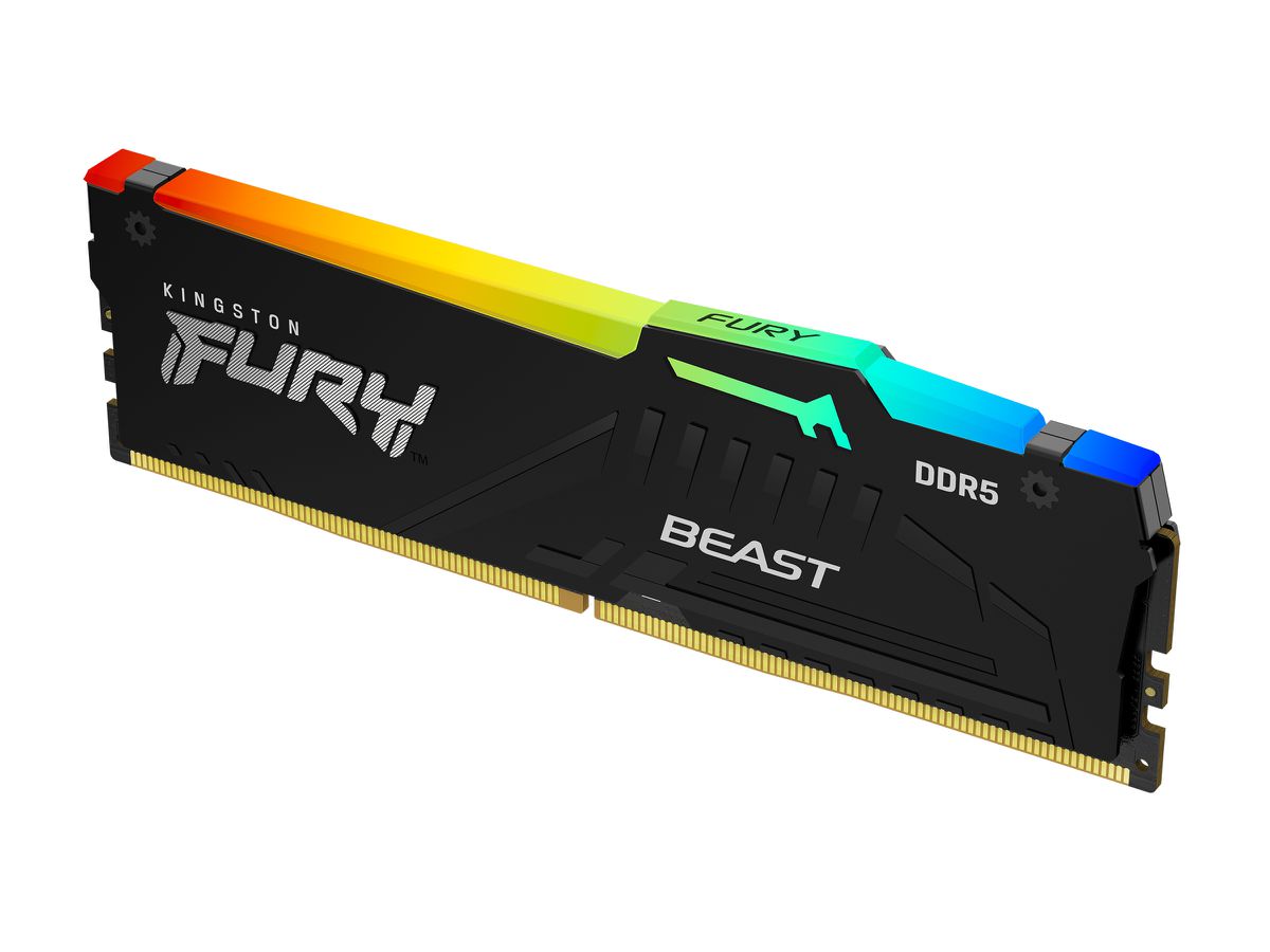 Kingston Technology FURY Beast 16 GB 5600 MT/s DDR5 CL40 DIMM RGB