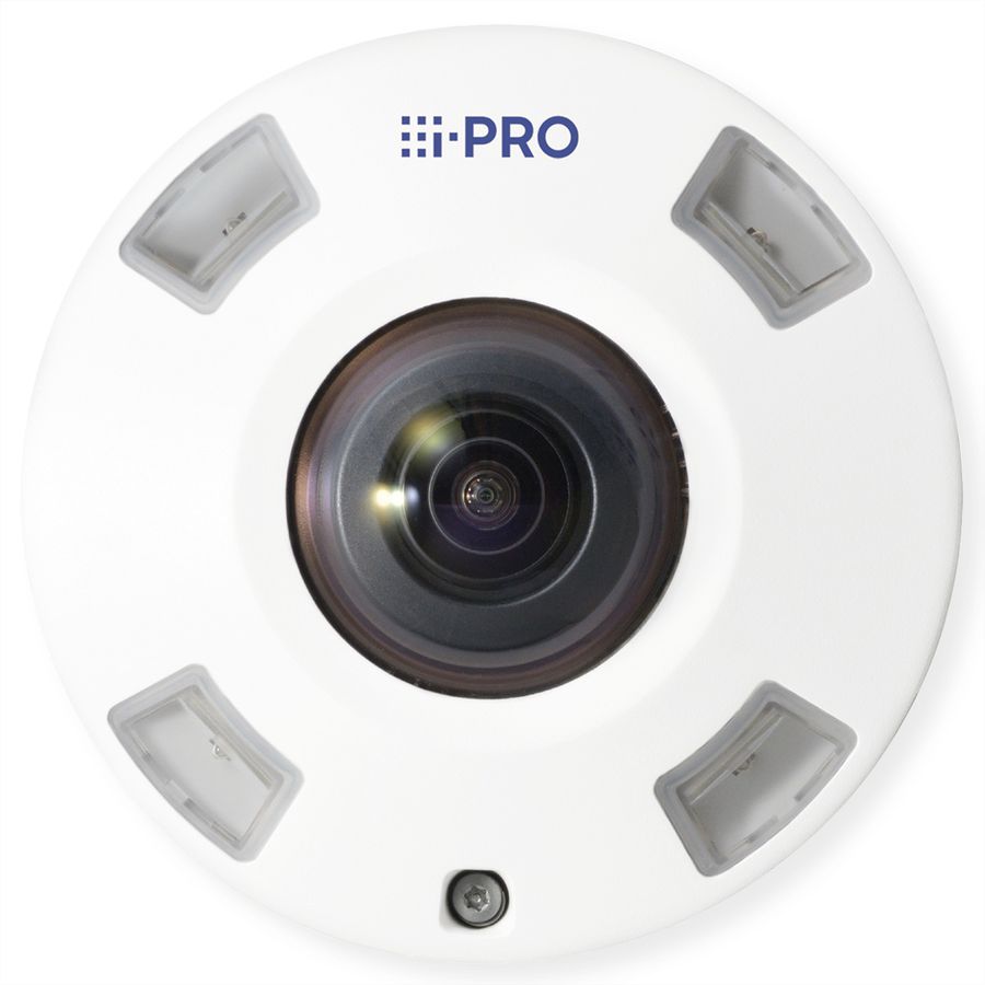 i-PRO WV-S4576LMA Fisheye Kamera 12 MP, 180°/360°, IR-LED 14m
