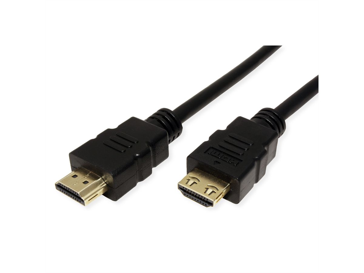 VALUE 4K HDMI Ultra HD Kabel mit Ethernet, ST/ST, schwarz, 5 m