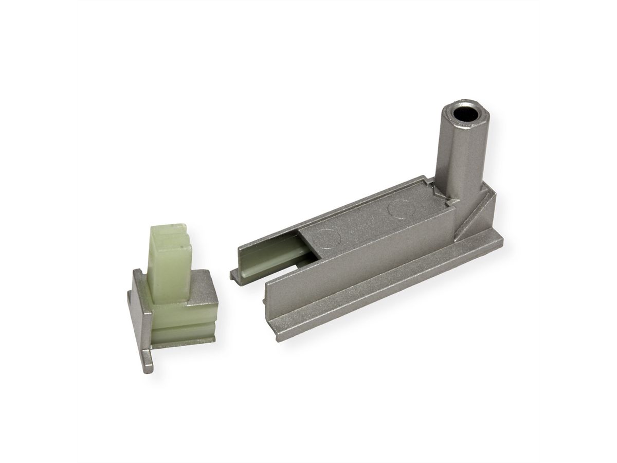 BACHMANN Desk2 Klebesockel-Set, Inox