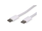 VALUE USB 2.0 Kabel, Typ C-C, ST/ST, 60W, weiß, 3 m