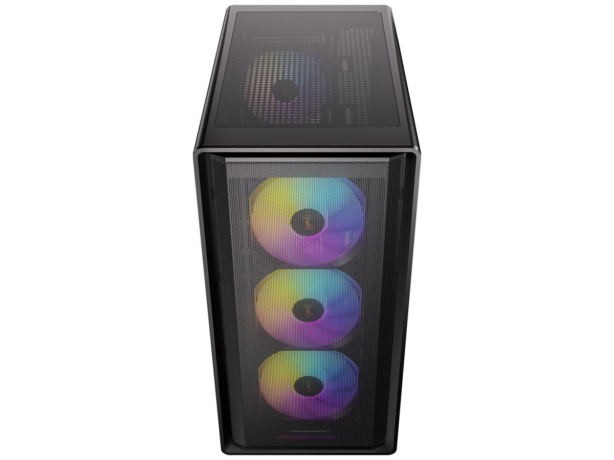 ANTEC Performance P6 Neo ARGB PC Gehäuse ATX Midi Tower, schwarz