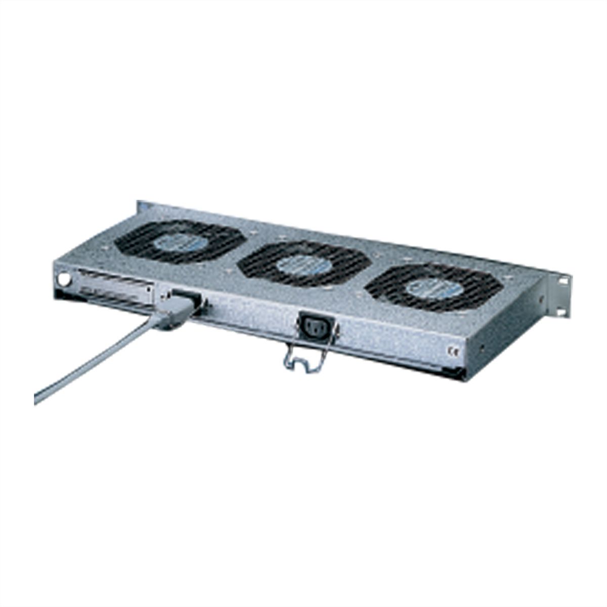 SCHROFF 19" Umlüfter, 6 Ventilatoren, 1 HE - UMLUEFTER 19"O.SCH. 115V
