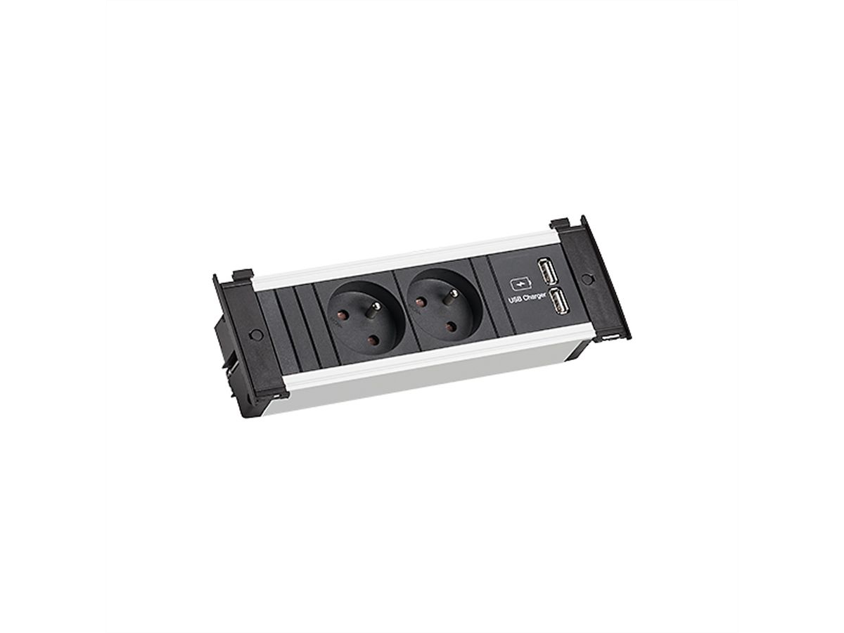 BACHMANN KAPSA S 2xUTE 1xUSB Charger 0,2m GST18