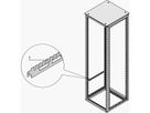 SCHROFF Kabelabfangschiene für die Schranktiefe - KABELABFANGSCHIENE 1200T(2X)