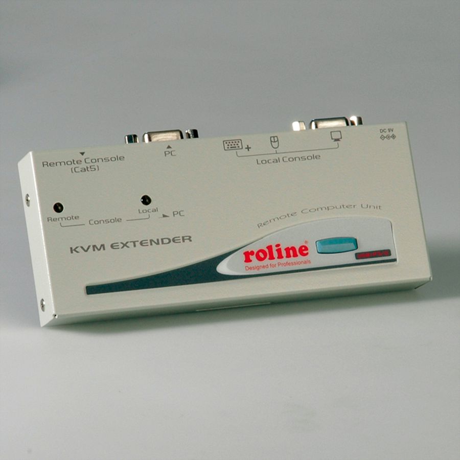 ROLINE Smart KVM Verlängerung über RJ-45, VGA, USB
