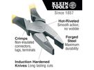 KLEIN TOOLS D213-9NE-CR Telekommunikationszange mit Crimpfunktion, 238 mm