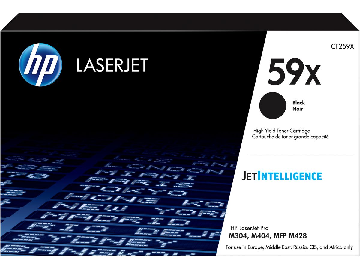 HP 59X Schwarz Original LaserJet Tonerkartusche mit hoher Reichweite