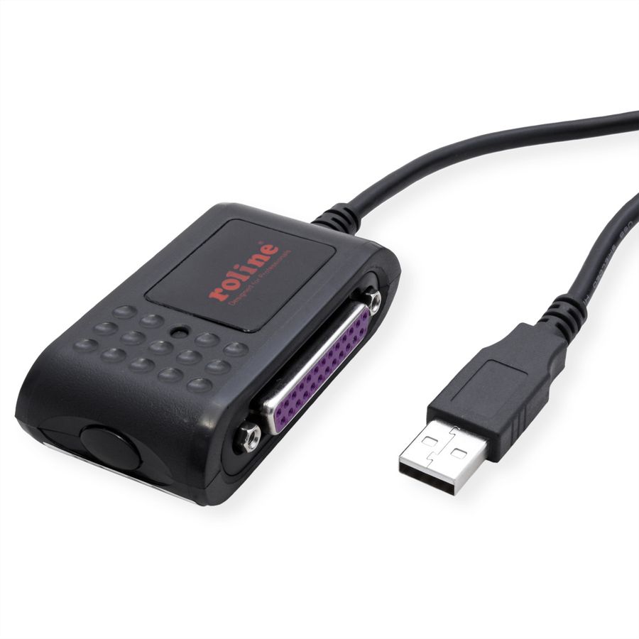 ROLINE Konverter USB / Parallel + Seriell