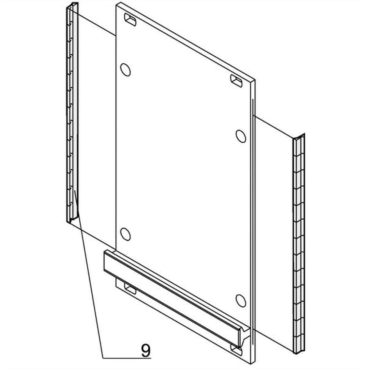 SCHROFF EMV-Dichtung (Stahl, rostfrei) - EMC DICHTUNG 6HE 232LG 100ST.