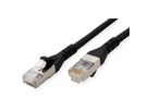 METZ CONNECT Patchkabel Cat.6A AWG 26, LSOH, schwarz, 60 m