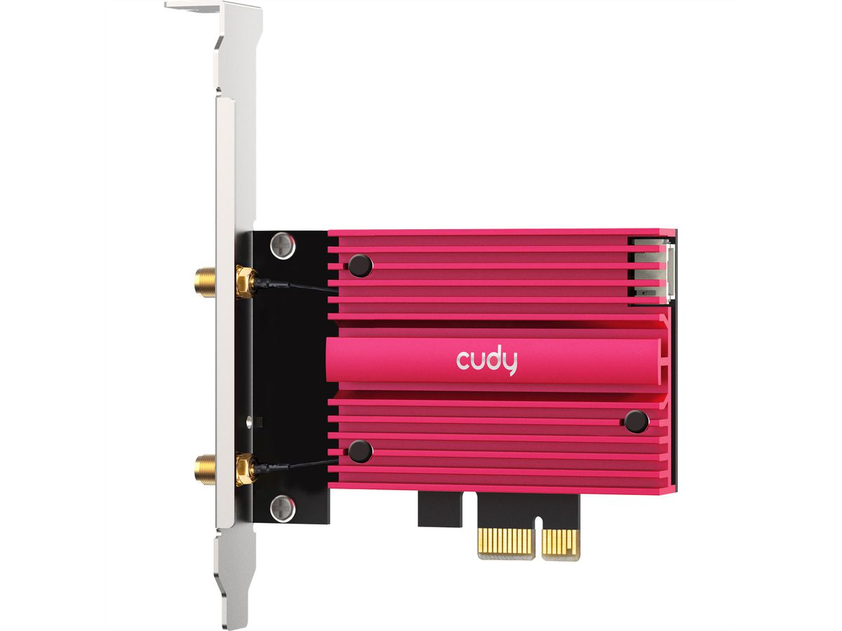 CUDY WE4000 AX5400 Wi-Fi 6E PCI Express Adapter