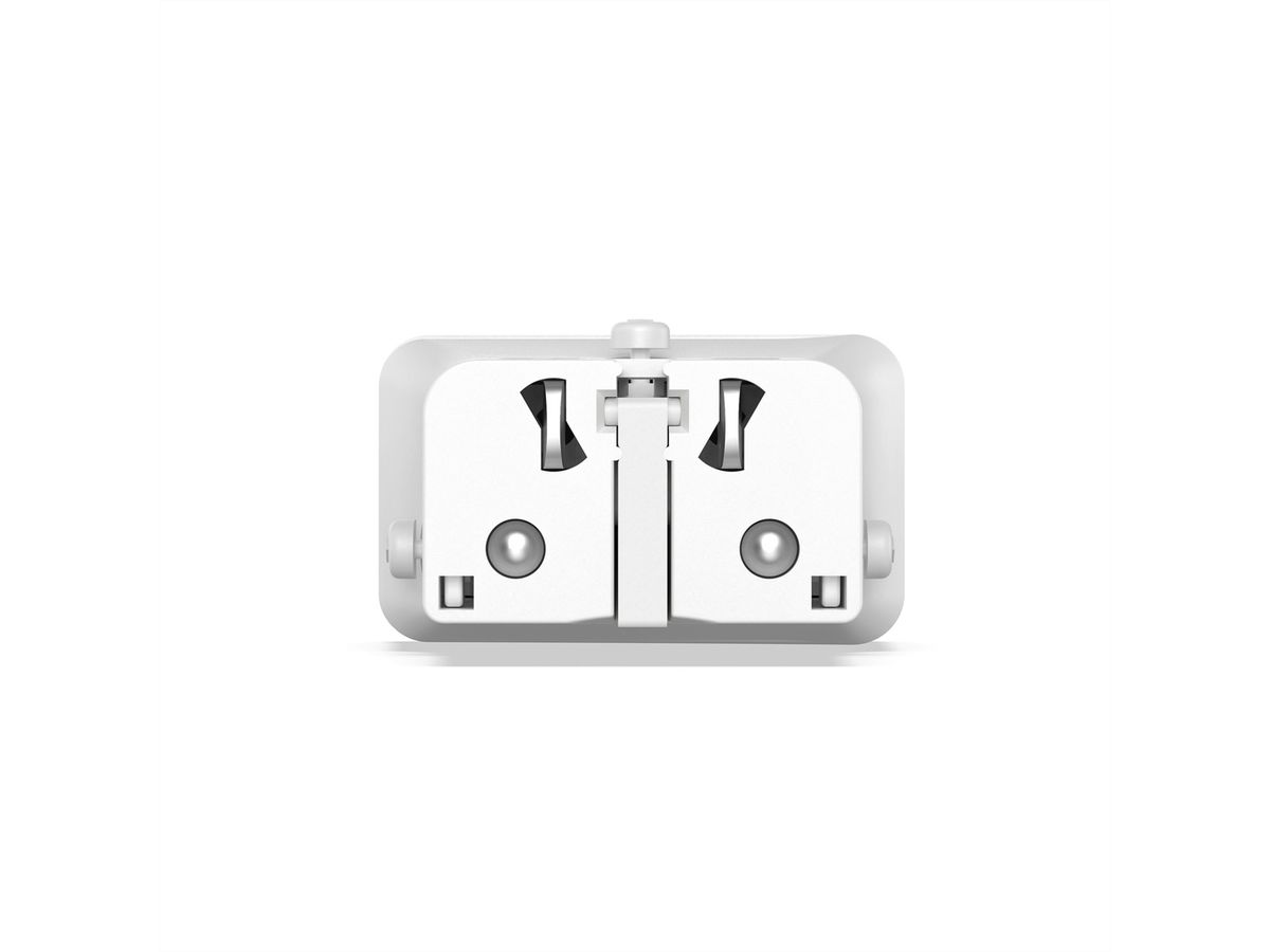 VALUE USB Reise-Charger mit Euro-Flach-/UK-/US-Stecker, 2 Port (Typ-A QC3.0, Typ-C PD), 25W