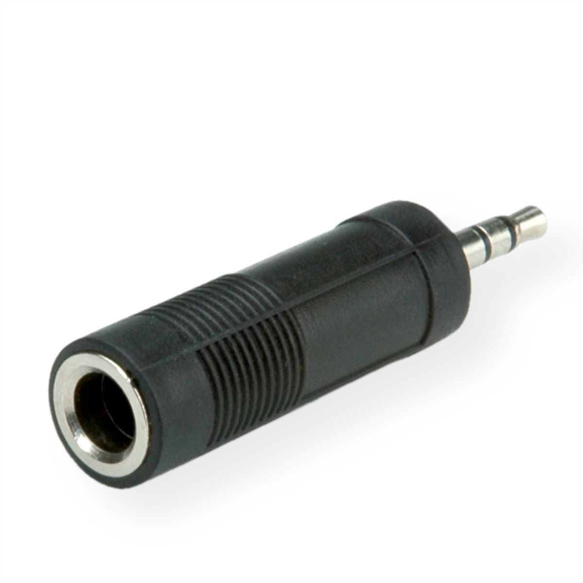 ROLINE Stereo Adapter 3,5 mm Stecker - 6,35 mm Buchse