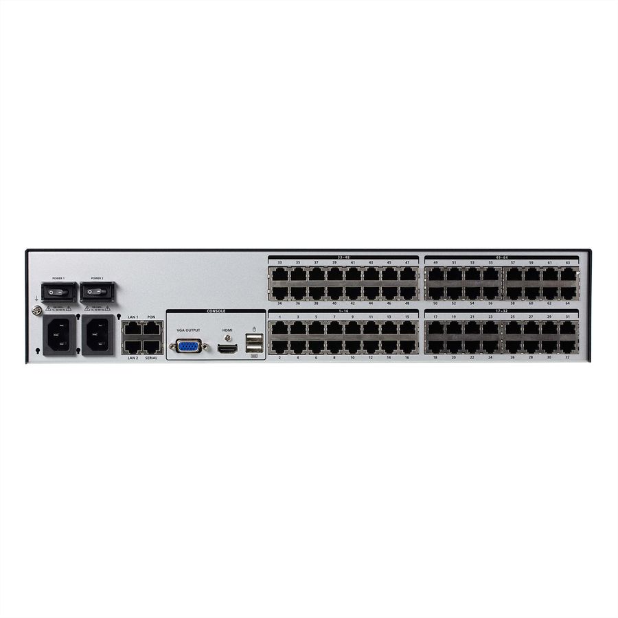 ATEN KN4064VB 64-Port Cat 5 KVM over IP 1 local und 4 remote